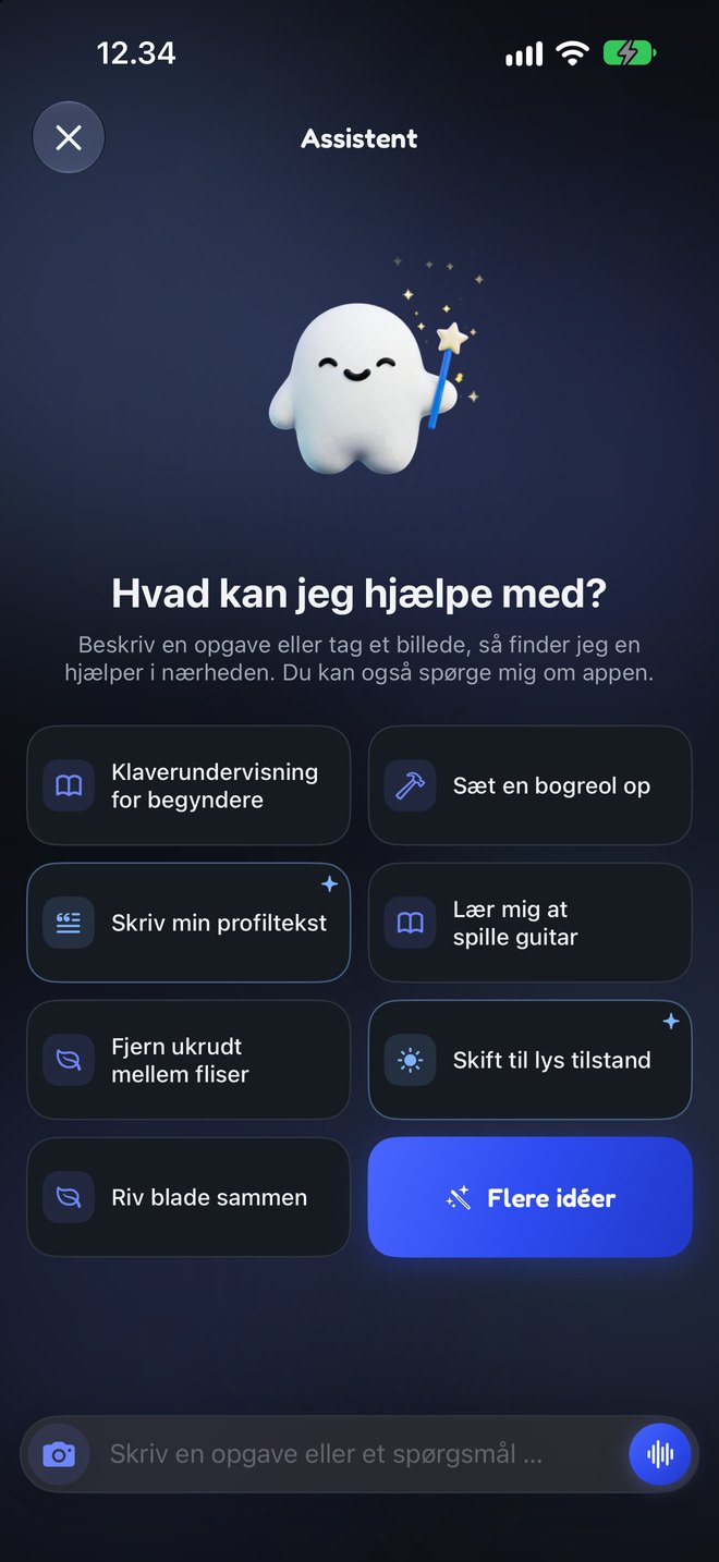 ProAssist-appens assistent
